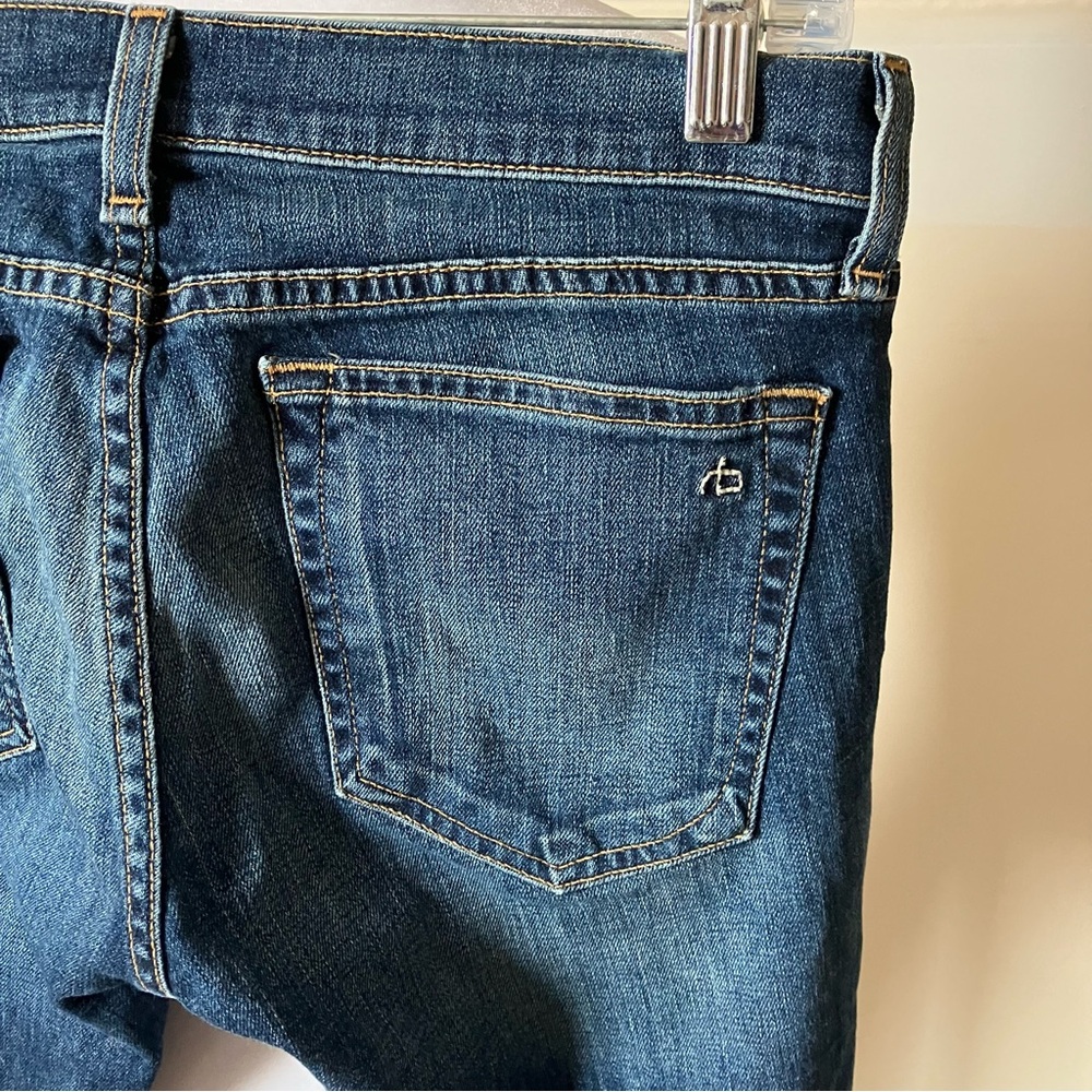 Rag & Bone Burnley Tomboy Distressed Denim Jeans size 26 - Picture 6 of 11